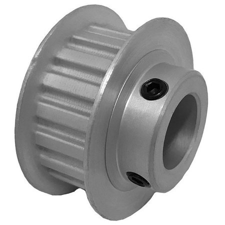 B B Manufacturing 18XL037-6FA6, Timing Pulley, Aluminum, Clear Anodized 18XL037-6FA6